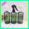 Botella de PET Verde Spray Hombro Inclinado 300ML Botella de Spray Tipo Ratón Botella de Spray para Loción 300ML Botella de Spray para Alcohol