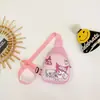 Bolsa Peitoral Infantil, Bolsa Transversal Casual da Moda para Meninos e Meninas, Bolsa de Ombro Pequena Porta-Moedas Fofa de Desenho Animado, Bolsa de Ombro Pequena Mini Tendência e Descolada
