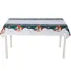 Manteles Desechables Navideños Transfronterizos Papá Noel Muñeco de Nieve Decoraciones y Regalos para Fiestas