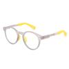 Nueva Moda Gafas Anti-luz Azul de Montura Redonda para Niños y Niñas Montura de Gafas TR90 Costura Simple Gafas Planas JH-TR202