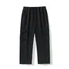 Temporada de Primavera Suministro Exclusivo Transfronterizo de Pantalones Casuales Sueltos de Pierna Ancha para Hombre, Modernos y Tendencia en Colores Gris, Negro y Caqui