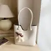 Bolso Portátil de Moda de Gran Capacidad para Mujer 2026 Primavera Nuevo Bolso de Hombro para Clase y Viajes Versátil Bolso Tote