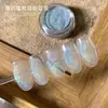 Celebridade da Internet Novo Pó Cat Eye Laser Pavão Cor Fantasma Mutável Arco-Íris Laser Pó Magnético Joias para Nail Art Cat Eye de Alta Qualidade