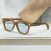 Mojave Gafas de Sol Redondas Hechas a Mano Estilo Japonés Retro Gafas de Sol de Lujo Transfronterizas Europeas y Americanas Color Verde Esmeralda Vacaciones Jm