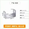 Acessórios para Guarda-Corpo de Ferro Conectores de Aço Zincado Grampos em U Pacote de 2kg Grampos Grampos Triplos Grampos de Fixação para Corrimão de Tubo Quadrado