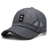 Gorra de Malla para Hombre de Verano para Exteriores de Secado Rápido, Visera de Protección Solar, Gorra de Béisbol Ligera y Transpirable para Pesca