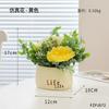 Atacado do Fabricante Decorações Criativas de Flores Artificiais Plantas Verdes Plantas em Vasos Decorações para Sala de Estar Restaurante Escritório Mesa Pequenos Enfeites