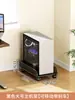 Gabinete de computador móvel, rack de computador de piso, rack de armazenamento de escritório, gabinete de computador, rack de impressora