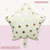 Globos de Papel de Aluminio Macaron a Cuadros en Forma de Corazón Lunares Estrellas de Cinco Puntas en Forma de Corazón Decoración de Fiesta de Cumpleaños Fabricante Mayorista
