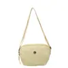 Bolso Pequeño Cruzado Portátil de Nuevo Estilo Transfronterizo con Doble Cremallera, Práctico y Versátil para Compras, Monedero y Porta Teléfono, Bolso Pequeño de Tela Cruzado de un Solo Hombro