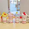 Nueva Taza de Agua de Oficina para Mujer de Alta Calidad con Revestimiento Interior de Cerámica, Taza Térmica de Acero Inoxidable, Exquisita Taza de Agua de Regalo al por Mayor