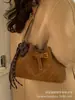 Bolsa Pequena Vintage para Mulheres 2025 Nova Tendência de Alta Qualidade Versátil Bolsa de Ombro para Trabalho Deslocamento Bolsa Saco Transversal