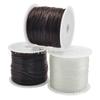 Fio de cristal transparente talão fio elástico diy fio elástico fishwire branco frisado fio elástico de cristal