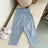 Romper Triangular de Lyocell 26 Nuevo de Verano Delgado de Manga Corta para Bebés y Niños Pequeños, Mono Triangular de Sensación Fresca para Niños y Niñas, Estilo Coreano