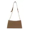 2024 nuevo verano estilo coreano moda textura simple casual color liso cadena axila bolso pequeño cuadrado