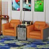 Sofá Sala de Billar Silla de Billar Silla para Ver Silla para Ver Salón de Billar Sofá Especial para Sala de Billar Silla de Billar Billar
