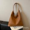 Bolso de mano diario de estilo casual para mujer, modelo nuevo 2026, relajado, de gran capacidad, versátil, para llevar al hombro o debajo del brazo para el trabajo
