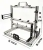 Chassi Aberto Matx Rack de Gabinete de Computador Liga de Alumínio Atx Criativo Personalizado Itx Desktop Rack DIY