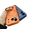 Transforma al Instante en un Color Contrastante Soporte Magnético Adecuado para Funda de Teléfono iPhone 18 Pro Max, Funda Apple 17 con Sensación de Piel Mate, Transfronterizo