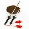 Espadas de Juguete de Madera Culturales y Creativas de Área Escénica, Armas Antiguas, Espadas de Guerrero de Juguete Retro, Espadas Qinglong, Accesorios para Representaciones Teatrales