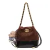 Bolso Retro con Cadena Nuevo para Otoño e Invierno 2025, Bolso Cubo de Moda, Bolso Tote de Alta Gama, Bolso Grande de Hombro Cruzado