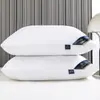 Entrega Directa de Fábrica Almohadas Exclusivas de Hotel al por Mayor, Protección de Cuello Plegable de Terciopelo de Plumas Núcleo de Almohada Individual Cómodo