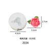 Molde de silicone de flor Rosa Lírio-do-vale açúcar panificação diy aromaterapia decoração de carro adesivo de geladeira molde
