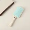 Nuevo Peine de Cojín de Aire Perla de Princesa Sirena con Espejo, Peine de Pelo Esponjoso de Masaje de Alto Valor para Niñas, Peine de Cojín de Aire para Uso en Casa