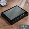 Cuaderno de banda A5 de piel de oveja para empresa, se puede imprimir logo, cuero suave de alta calidad, diario exquisito, libro para conferencias de trabajo