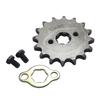 Atacado off-road motocicleta modificada pequeno gaosai motor pequena roda dentada placa de dente pequena mosca 428 Tipo 10 a 19 dentes