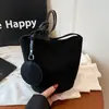 Bolso de Hombro de Terciopelo Retro, Bolso Cubo, Bolso de Axila, Moda para Mujer, Casual, Bolso de Mano Simple y Versátil, Bolso Tote Pequeño