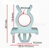 Clip para Soporte de Varilla del Cofre Delantero para Qashqai, Teana, Sylphy, Sunny, March, Bluebird