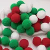 Poliéster Color Alta Elasticidad Pompon Bola de Felpa Pequeña Niños de Jardín de Infancia DIY Decoración Hecha a Mano Material Accesorios Pompon Pequeño