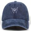 Gorra de Béisbol Lavada de Algodón Bordada con Gesto Unisex de Amazon para Hombres y Mujeres Sombrero para el Sol para Deportes al Aire Libre de Primavera y Verano