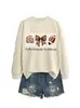 Es la temporada de touchdowns Sudadera personalizada para mujer moda sitio independiente de Amazon Wish