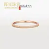 2025 Nuevo Popular Europeo y Americano Anillo de Cola para Pareja Esmerilado con Arco Exterior de 2 mm, Directo del Fabricante, Descuentos por Volumen Disponibles