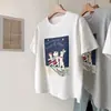 Camiseta Blanca de Puro Algodón de Manga Corta para Mujeres Petite, Nuevo Estilo Primavera/Verano 2026, Top Camiseta Holgado y Fresco, Camiseta Interior