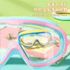 Ventas Directas de Fábrica de Gafas de Natación Impermeables, Antivaho, Cómodas, de Alta Definición, con Marco Grande para Niños, Bebés y Estudiantes, Gafas de Natación al por Mayor