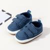 Primavera y Otoño Nuevos Zapatos para Niños Pequeños Bebé Velcro Suela de Goma Blanda Antideslizantes Zapatos Casuales BXC4189