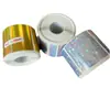 Etiqueta Térmica Láser Holográfica Transfronteriza Papel para Código de Barras Cuatro Pruebas Papel Adhesivo para Etiquetas Papel para Impresión Térmica Láser Venta al por Mayor