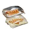 Tapa transparente a prueba de polvo para snacks, tapa de bandeja, tapa de conservación para exhibición en supermercado, bandeja de acero inoxidable con tapa, tapa de bandeja de exhibición