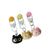Llavero de Gatito con Expresión Linda y Divertida, Colgante Fresco y Sencillo, Dulce y Versátil Accesorio de Regalo para Mochilas