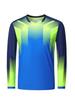 Pedirá chaquetas deportivas para parejas, uniformes de bádminton de malla verde, conjuntos para compra grupal de competición, uniformes de bádminton de manga larga para estudiantes