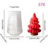 Vela Perfumada de Árbol de Navidad Souvenir Ins Decoración Creativa para el Hogar Molde de Silicona