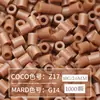 Paquete de Recarga de 264 Colores 1000 Piezas 2.6 mm Fusion Beads Tablero de Pines Set de Rompecabezas Beads para Planchar Serie Completa de 264 Colores