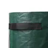 Bolsa redonda de PE para plantar patatas transpirable de color verde oscuro para plantas, jardinería, bolsa para plántulas, cubo para plantar verduras, bolsa de cultivo