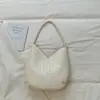 2026 Nueva Bolso de Hombro Tejido de Paja con Degradado, Bolso Cubo Tejido de Nicho, Bolso de Hombro de Gran Capacidad Estilo Vacaciones de Verano