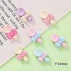 Joyería mini de resina hecha a mano diy linda amor cuchillo tenedor papelería juguete ropa funda para teléfono móvil con accesorios