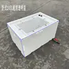 Barril Grueso para Transporte de Peces Vivos 120L100L Maletero de Coche Barril de Pesca Caja de Peces Sellada Antiderrames Cubo de Agua