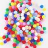 Atacado cor alta elástica bola de pêlo segurança criativo pompom cor misturada bola de pêlo artesanal infantil diy brinquedos educativos zero